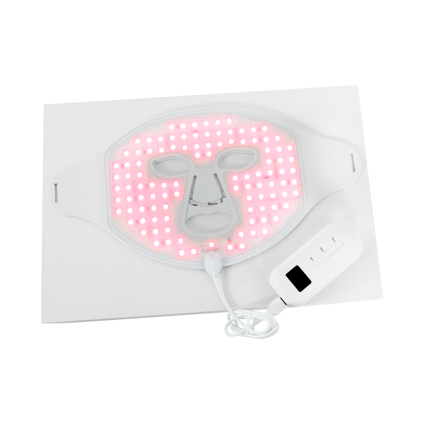 LED-ljusterapi ansiktsmask