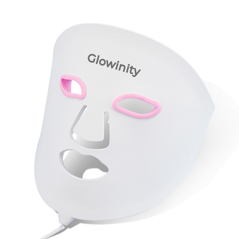 LED-ljusterapi ansiktsmask